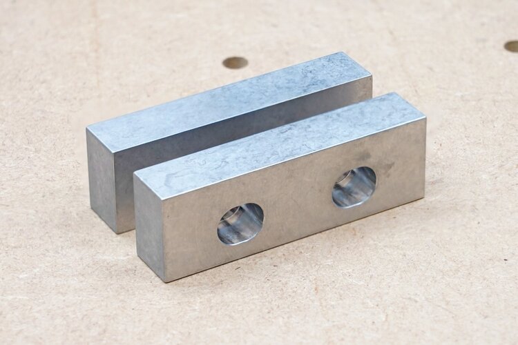 [DMS-000086] Inception Machines Aluminium Soft Jaws (For low profile vice)