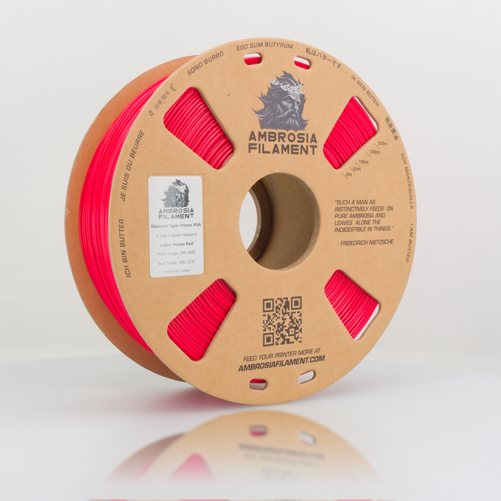 [DMS-000314] West3D AMBROSIA ASA Filament 1KG (Black)
