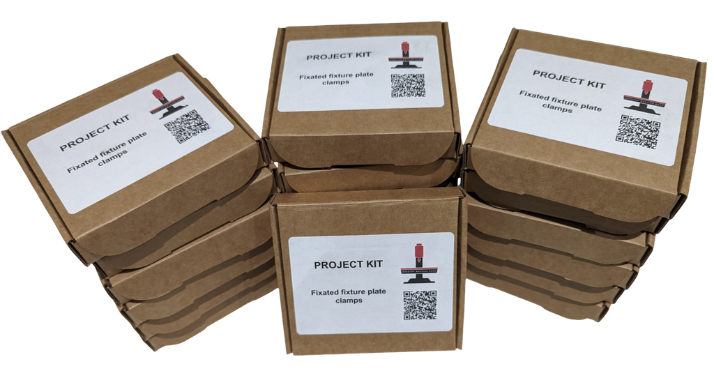 Project Kit - Fixated fixture plate clamps | Desktop Machine Shop